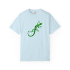 Green Gecko Graphic T-Shirt — Nature Lizard Shirt