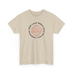 Stay Awesome Graphic Tee — "Stay Wild, Loud, Weird, Cool, Groovy, Awesome"