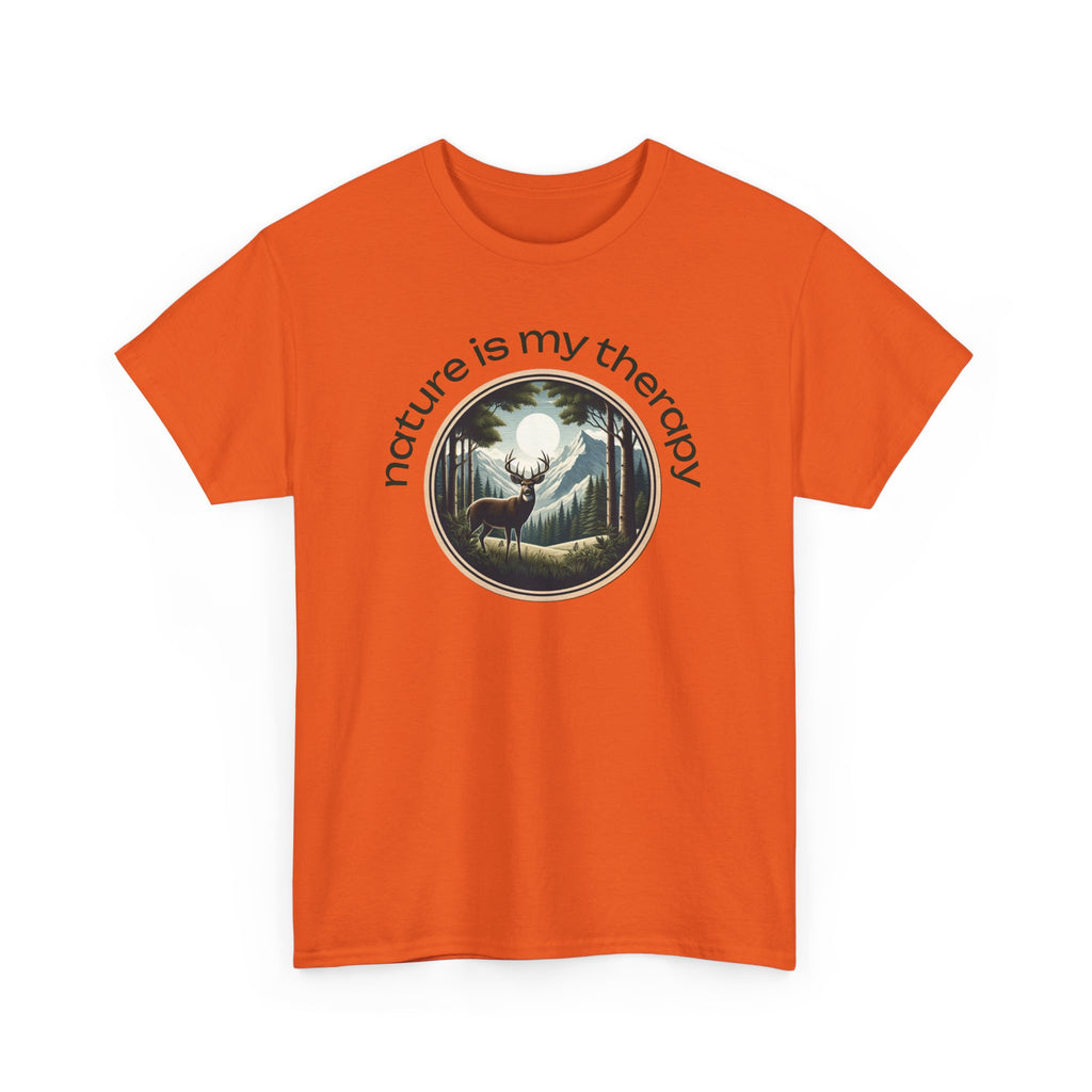 Nature Is My Therapy T-Shirt — Forest Meditation Graphic Tee