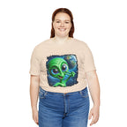 Unisex Jersey Alien Selfie Short Sleeve Tee