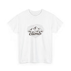 Climb Mountains Graphic Tee — Adventure Hiking T‑Shirt