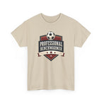 Professional Benchwarmer Soccer T-Shirt Funny Sports Tee
