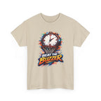 Beat the Buzzer Basketball T-Shirt — Sporty Countdown Graphic Tee