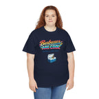 Barbecues Are Cool but this is a little cooler Funny Retro BBQ Tee