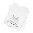 T‑Shirt — "I'm not antisocial, I'm Pro‑Solitude" Homebody Introvert Graphic Tee