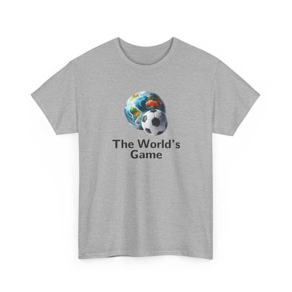 Football Soccer Globe T-Shirt — “The World’s Game” Casual Tee