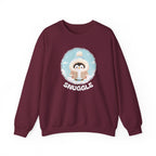 Snuggle Penguin Crewneck Sweatshirt — Cute Winter Cozy Pullover