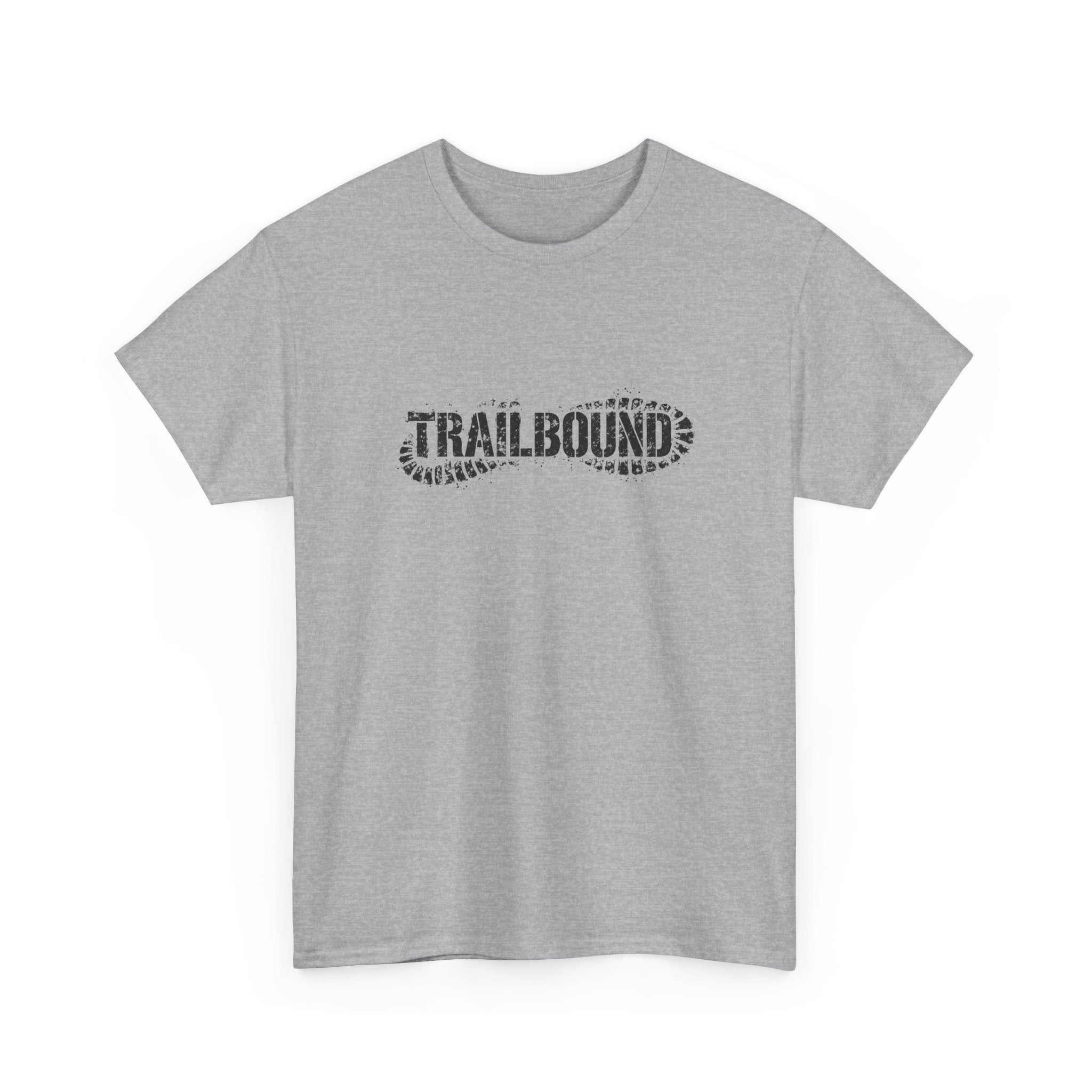 Trailbound T-Shirt — Outdoor Hiking Tee with Bootprint Logo