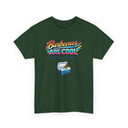 Barbecues Are Cool but this is a little cooler Funny Retro BBQ Tee