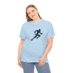 Football Silhouette T‑Shirt — American Football Athletic Graphic Tee