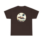 Retro Space T‑Shirt — Vintage Sci‑Fi Rocket Tee