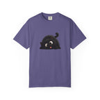 T-Shirt — Playful Black Kitten Graphic Tee