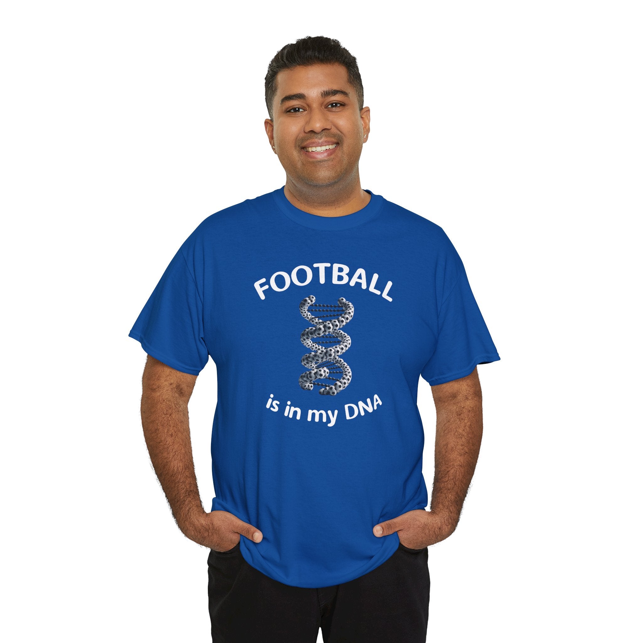 Football Soccer Is In My DNA Graphic T-Shirt
