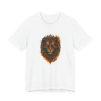 Tiger Flame Graphic T-Shirt — Tribal Tiger Head Design