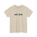 Cat Dad T‑Shirt — Minimalist Funny Cat Lover Tee
