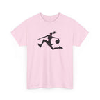 Basketball Player Silhouette T-Shirt — Dynamic Graphic Tee for Basketball Fans
