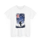 New Zealand Hiker T-Shirt — Hiking Silhouette Tee