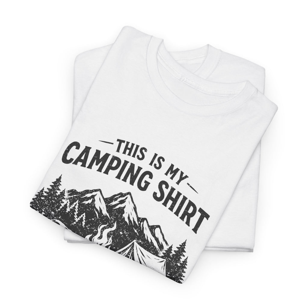 This Is My Camping Shirt - Graphic T‑Shirt for Campers & Outdoor Lovers