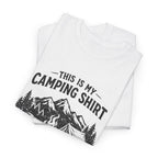 This Is My Camping Shirt - Graphic T‑Shirt for Campers & Outdoor Lovers