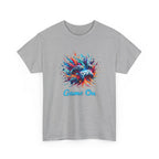 Gaming T-Shirt — 'Game On' Color Splash Controller Tee