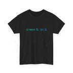 'dream it. do it.' text in black and green to blue gradient