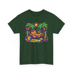 Beach Capybara Hammock T‑Shirt — Tropical Summer Vibes Graphic Tee
