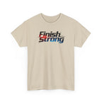 Finish Strong T-Shirt — Motivational Athletic Tee