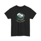 Nature Heals T-Shirt — Scenic Mountain Forest Graphic Tee