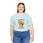 Weekend Are Too Short Cat T-Shirt — "Weekends Are Too Short" Cute Cat on Clock Tee