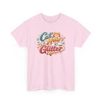 Cat Hair Is My Glitter T-Shirt Funny Cat Lovers Tee