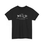 I'm Wild Minimalist Graphic Tee — 'I'm Wild' Text Design