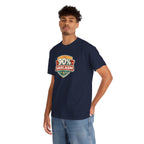 90% Sarcasm T-Shirt — Funny Retro Badge Graphic Tee for Sarcastic Humor