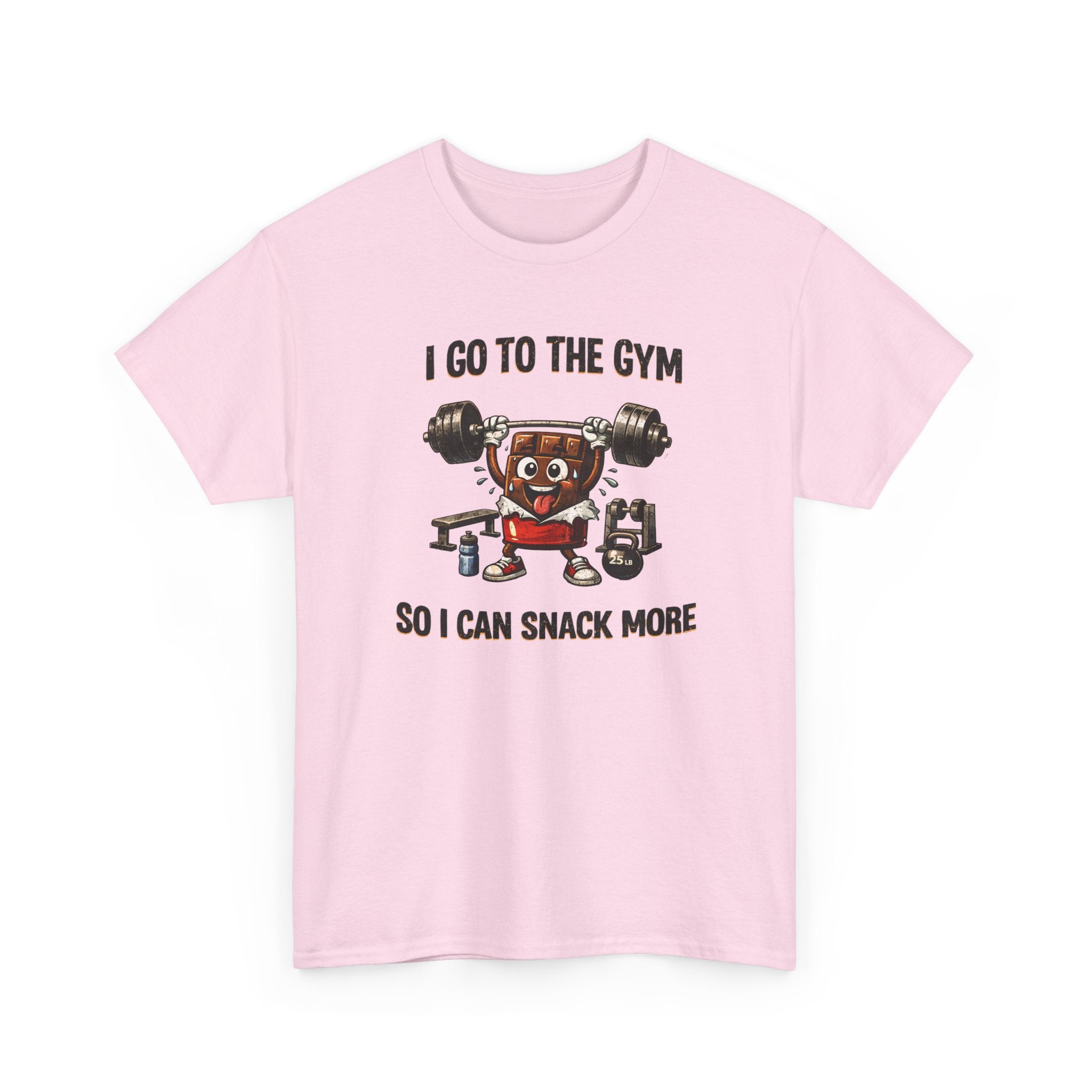 I Go to the Gym So I Can Snack More - Funny Fitness Gym Snack T‑Shirt