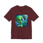 Unisex Jersey Alien Selfie Short Sleeve Tee