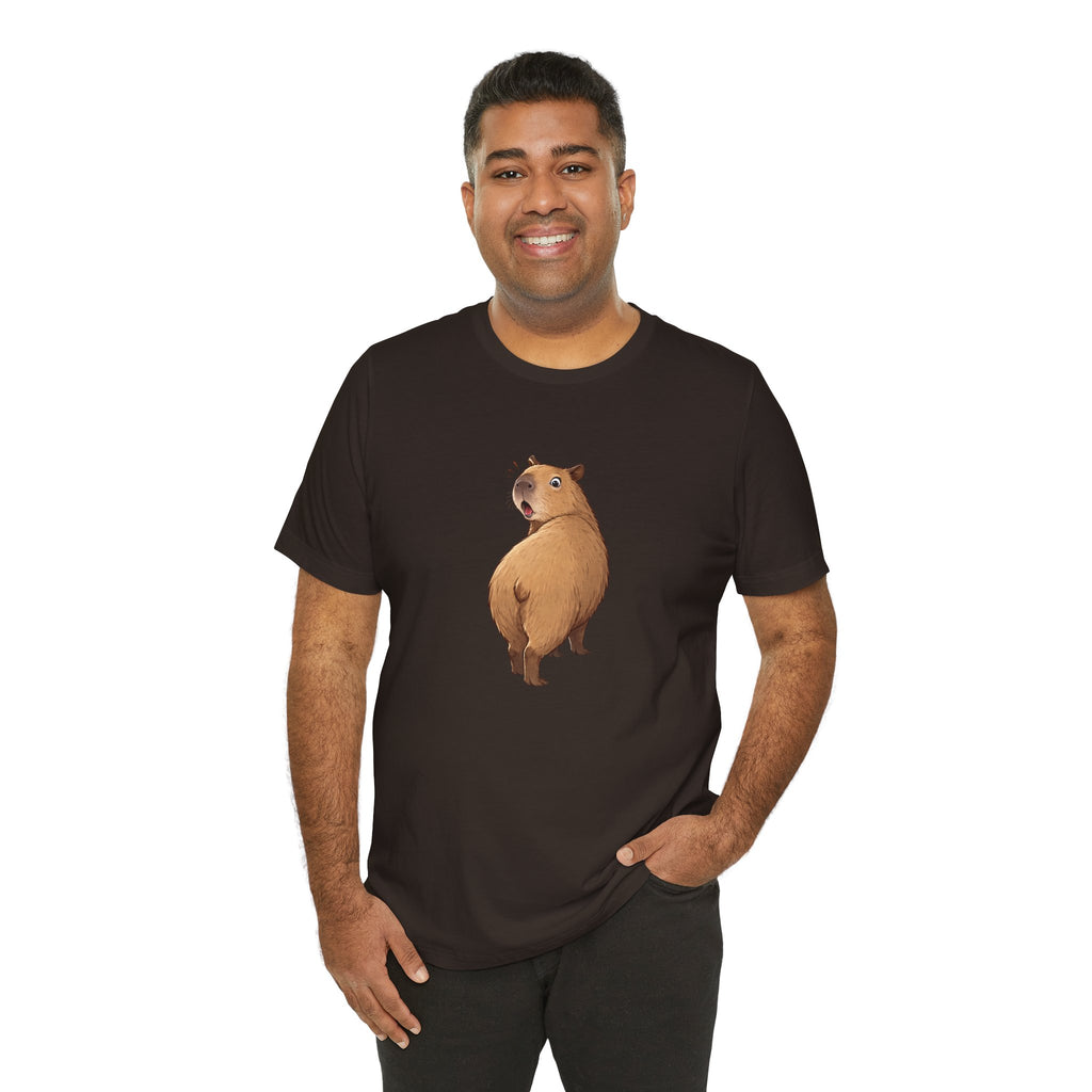 Capybara Lookover T‑Shirt — Funny Woodland Animal Tee