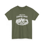 This Is My Camping Shirt - Graphic T‑Shirt for Campers & Outdoor Lovers