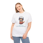 Cute Cat Football T-Shirt — "I just hope both teams have fun"