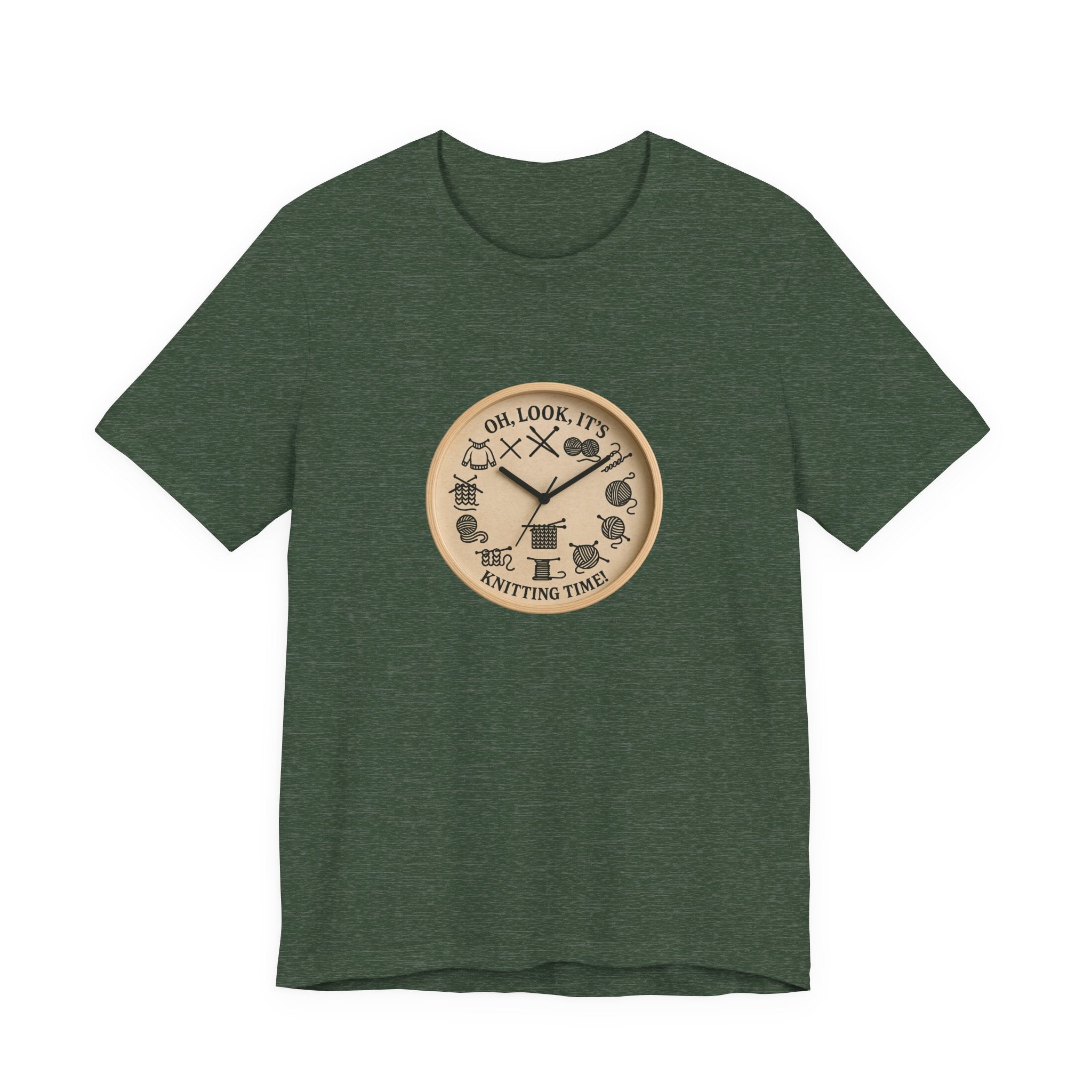 Knitting Time T-Shirt — "Oh, Look, It’s Knitting Time!" Graphic Tee