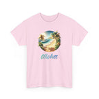 Aloha Beach T-Shirt — Tropical Palm Island Graphic Tee