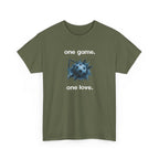 One Game. One Love. T-Shirt — Football Soccer Graphic Tee