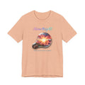 Shine Bright Lightbulb Graphic Tee — Inspirational Sunrise Design