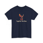 Phoenix Rising T‑Shirt — "Together We Rise" Inspirational Tee