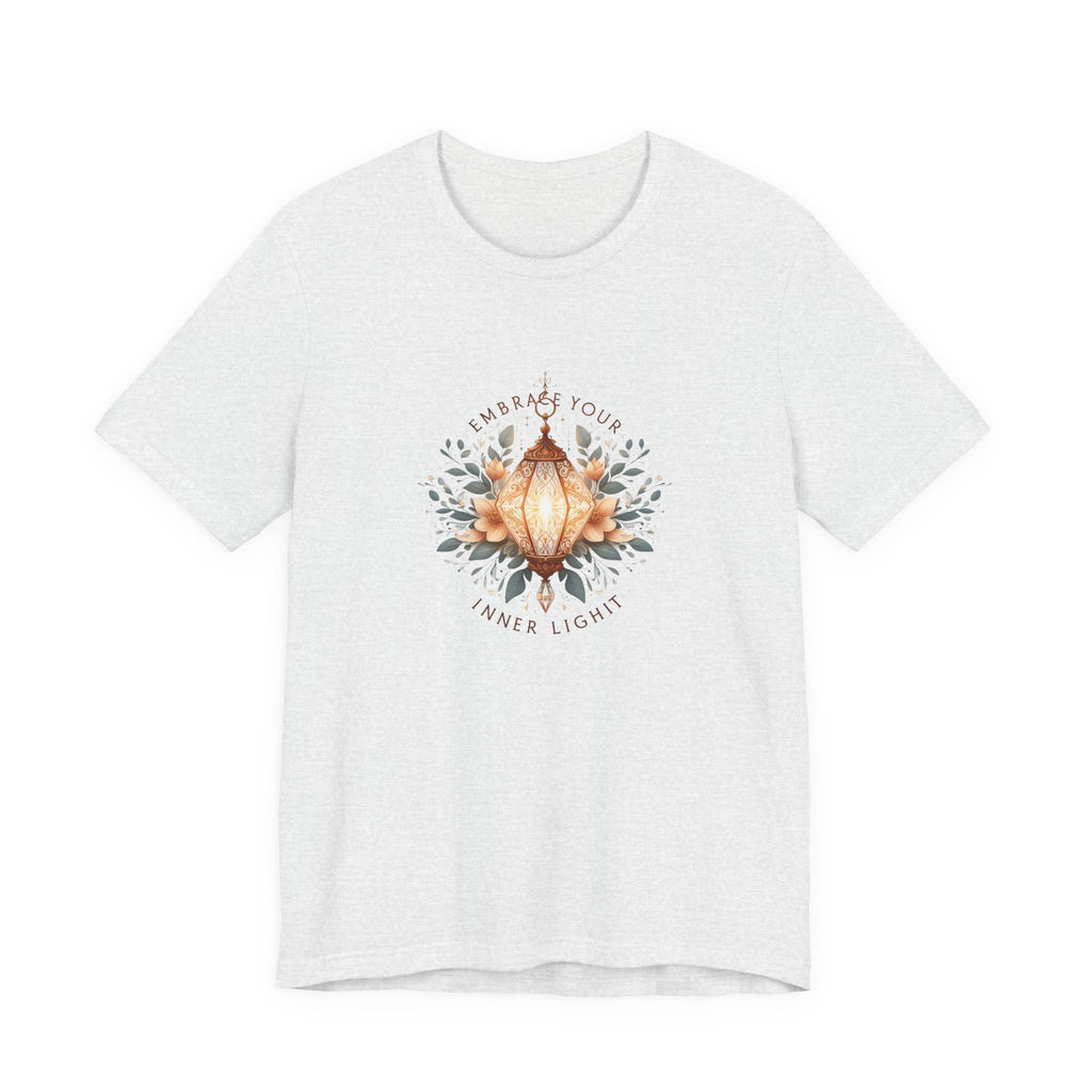 Lotus Lantern Tee — Embrace Your Inner Light Short Sleeve Shirt