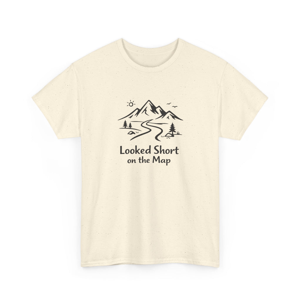 Looked Short on the Map Funny Mountain Hiking T-Shirt