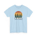 Retro Walking Silhouette T‑Shirt - Smartphone Zombies