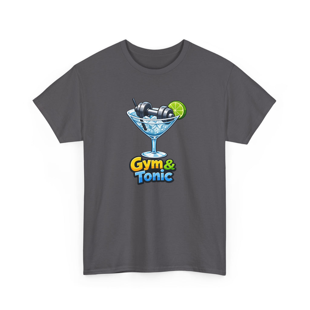 Gym & Tonic T-Shirt — Fitness Cocktail Graphic Tee