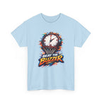 Beat the Buzzer Basketball T-Shirt — Sporty Countdown Graphic Tee