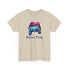 Gaming Tee - 'Game Time' Dual Controllers Graphic Shirt for Gamers