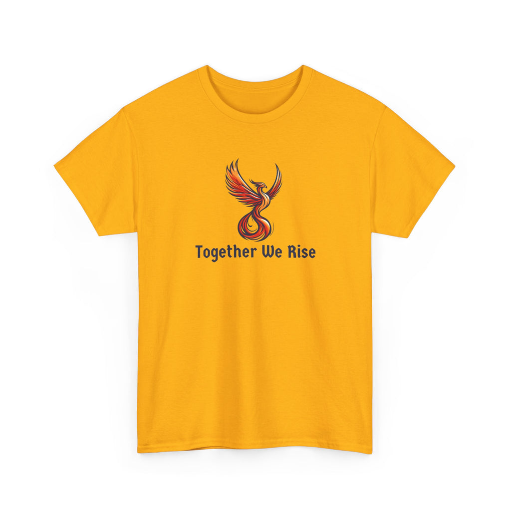 Phoenix Rising T‑Shirt — "Together We Rise" Inspirational Tee