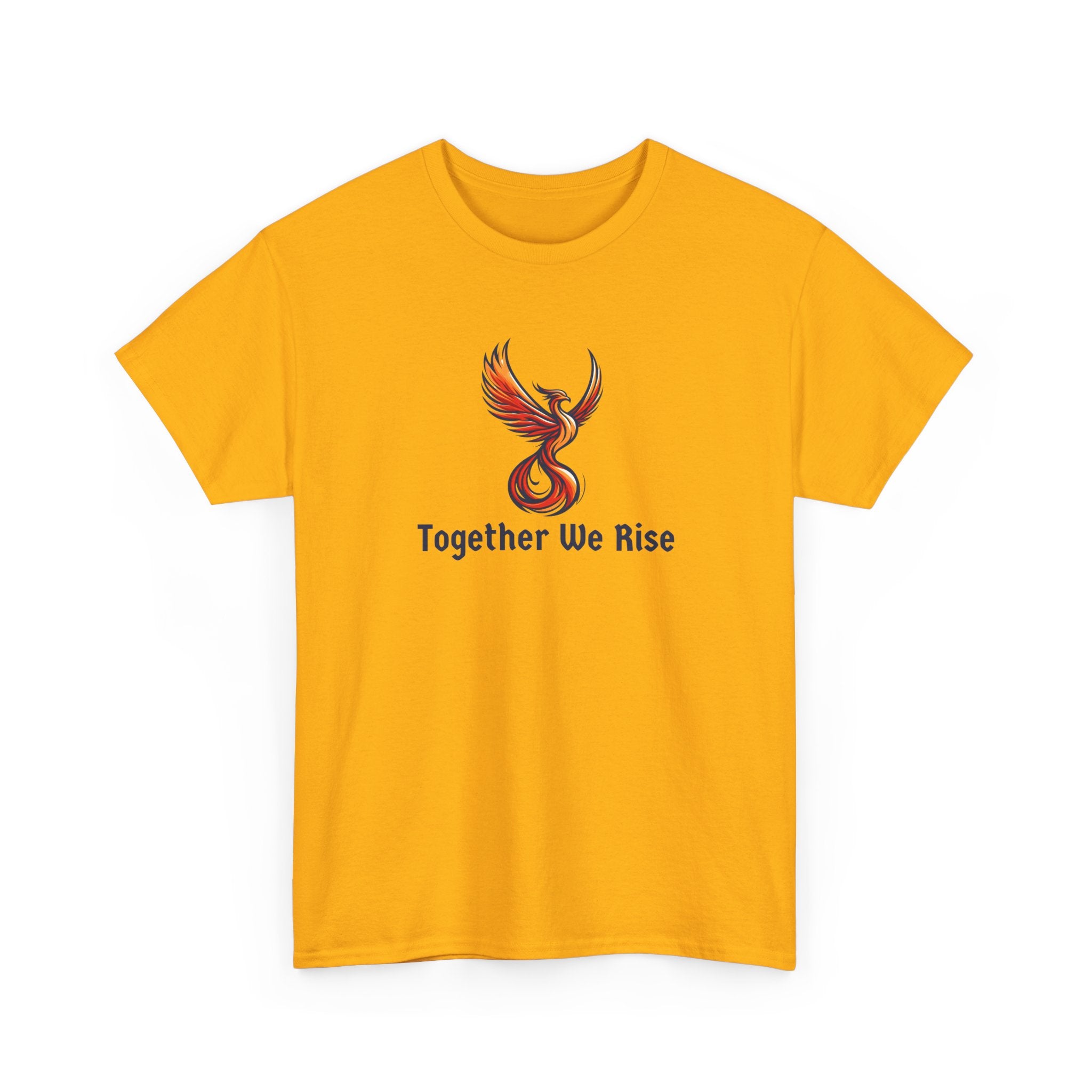 Phoenix Rising T‑Shirt — "Together We Rise" Inspirational Tee